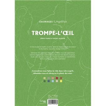Coloriages mystères - Trompe l'oeil