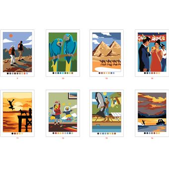 Coloriages mystères - Trompe l'oeil