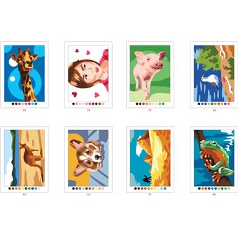 Coloriages mystères - Trompe l'oeil