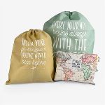 Set de 3 sacs Legami thème voyages