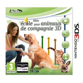 Mon école pour animaux de compagnie Nintendo 3DS - 1