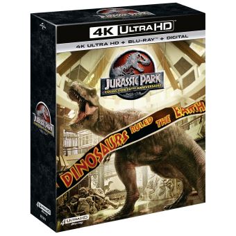 Jurassic Park L'intégrale Blu-ray 4K Ultra HD - Blu-ray 4K - Achat & prix