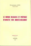 Le Monde religieux et poétique d'Annette von Droste-Hülshoff