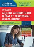 Concours Adjoint administratif Etat & Territorial - Annales corrigées -  2020-2021