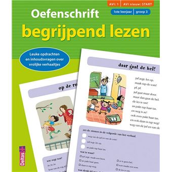 Oefenschrift Begrijpend Lezen - (AVI:1 AVI Nieuw:START) (1ste Leerjaar ...