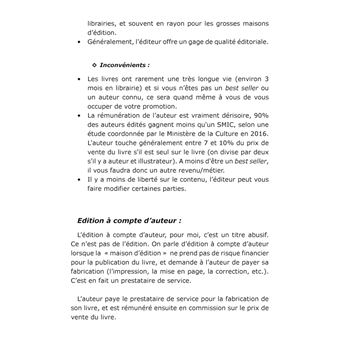 Ah bon, ÇA, c'est un livre autoédité ?