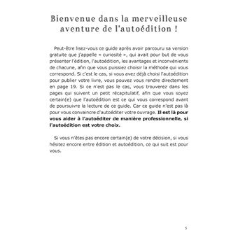 Ah bon, ÇA, c'est un livre autoédité ?