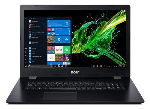 Acer Aspire 3 A317-51-592T 17.3 256GB SSD + 1TB HDD 8GB RAM Core i5-8265U 1.6 GHz UHD Graphics 620 Zwart Laptop