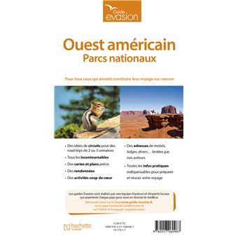 Guide Evasion Parcs nationaux Ouest Américain
