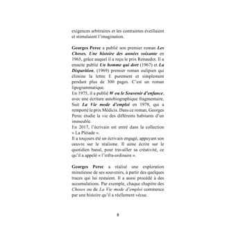 Mieux se connaître en 10 points selon G.Perec et R.Barthes