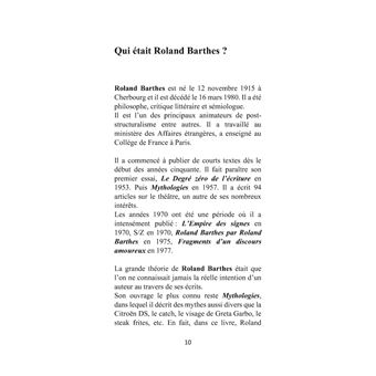 Mieux se connaître en 10 points selon G.Perec et R.Barthes