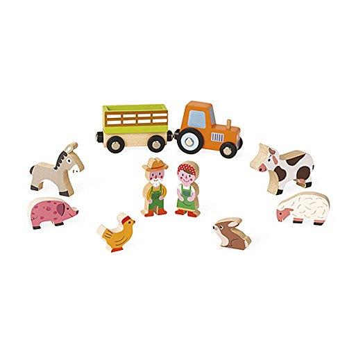 Figurines en bois Janod Mini Story Ferme