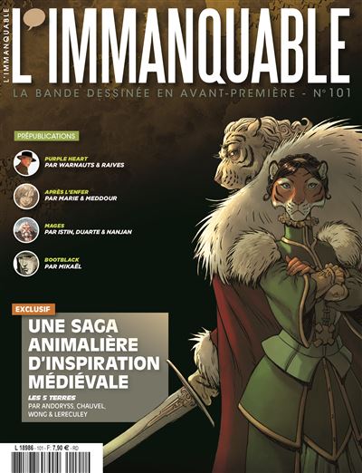 Une saga animalière d'inspiration médiéval