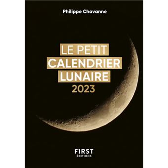 Petit livre de - Calendrier lunaire 2023