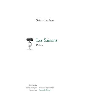 Les Saisons - 1