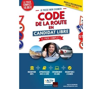 Le code de la route en candidat libre