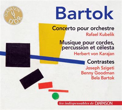Concerto pour orchestre - Musique pour cordes, percussion et célesta - Contrastes
