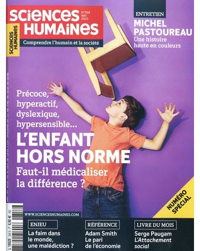 Sciences Humaines n°358 : L’enfant hors norme - Mai 2023