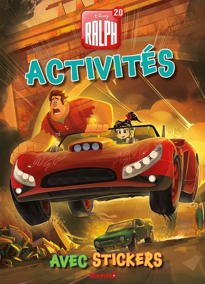 Enchantimals disney ralph 2.0 activites avec stickers