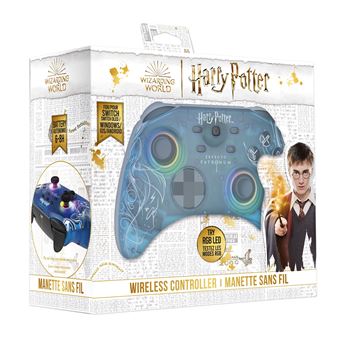 HARRY POTTER MANETTE SWITCH RGB SANS FIL TRANSLUCIDE