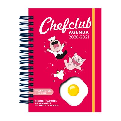 Agenda Chefclub 2021 pour une année complètement fun De Septembre 2020 à Décembre 2021