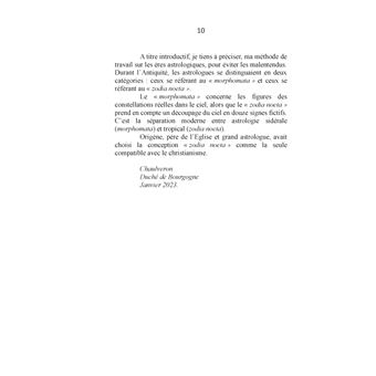 Les ères astrologiques.