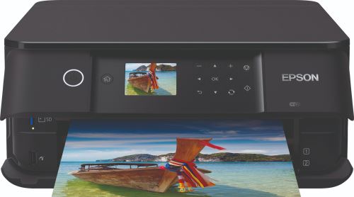 Epson Noir Expression Premium Xp-6100 - Imprimante Multifonctions - Couleur - Jet D'encre - A4/Legal (Support) - Jusqu'à 15.8 Ppm (Impression) - 120 Feuilles - Usb, Hôte Usb, Wi-Fi