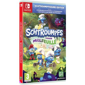 Les Schtroumpfs Mission Malfeuille Nintendo Switch Edition Schtroumpfissime