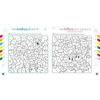 Coloriages magiques - Les animaux GS