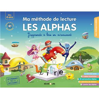 Ma méthode de lecture Les Alphas - Le coffret déclic lecture
