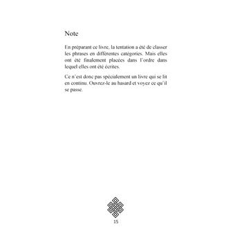 Phrases de méditation