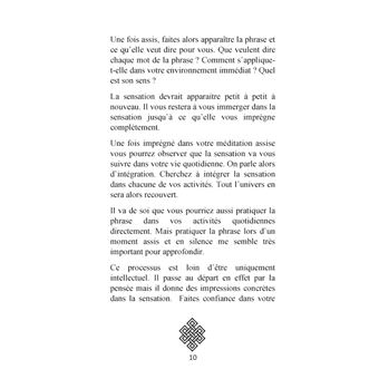 Phrases de méditation