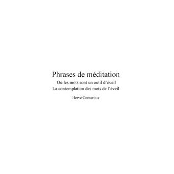 Phrases de méditation