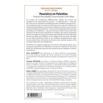 Pouvoir(s) en Palestine
