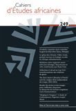 Cahiers d'études africaines, n° 249 - Varia