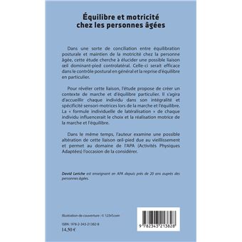 Équilibre et motricité chez les personnes âgées