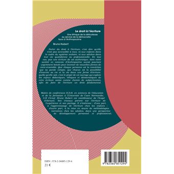 Le droit à l'écriture