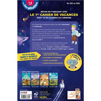 Les incollables - Cahier de vacances dont tu es le héros - Espace - Du CE1- au CE2