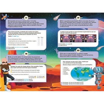 Les incollables - Cahier de vacances dont tu es le héros - Espace - Du CE1- au CE2