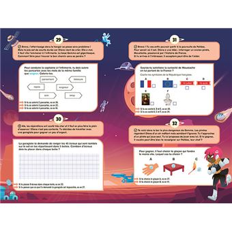 Les incollables - Cahier de vacances dont tu es le héros - Espace - Du CE1- au CE2