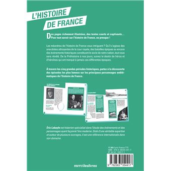 L'Histoire de France - De la Préhistoire à l’Époque contemporaine