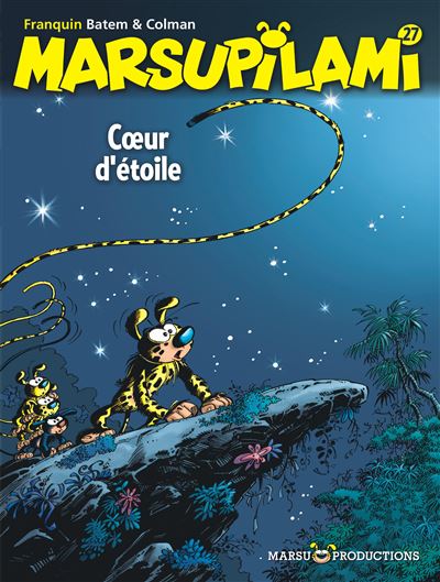 Marsupilami - Coeur d'étoile - Stéphane Colman - cartonné