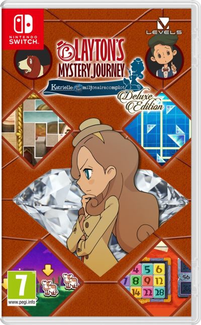 Layton's mystery journey NL SWITCH - Pre-Order - Leverbaar vanaf 8/11