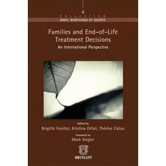 end of life decisions for family members