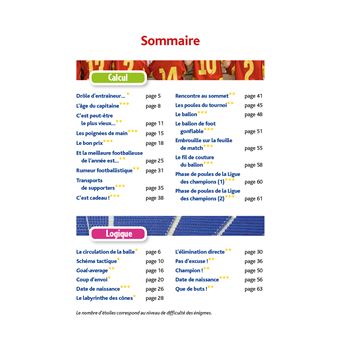 Les énigmes de l'été SPECIAL FOOT Pour tous, à partir de 10 ans - Cahier de vacances 2023