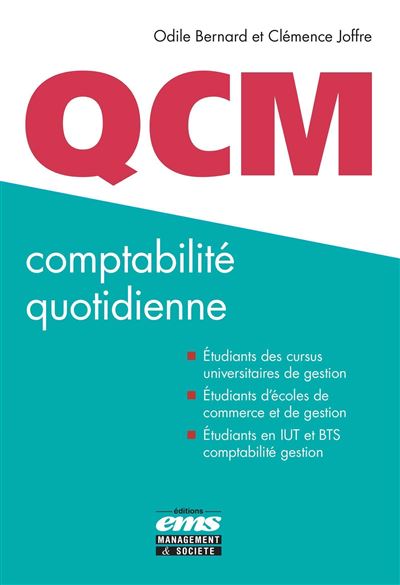 QCM Comptabilité quotidienne
