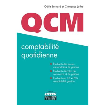 Qcm Comptabilite Quotidienne Broche Odile Bernard Clemence Joffre Achat Livre Fnac