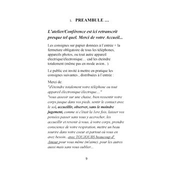 Conscience, Evolution, Santé, Prévention