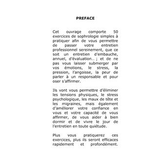 Ma boîte à outils sophro pour passer un entretien