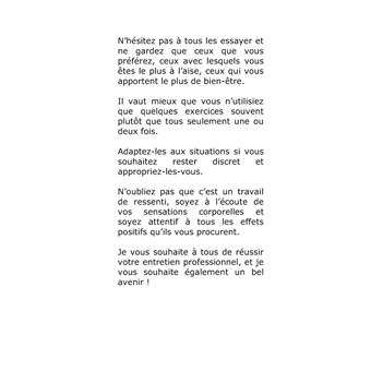 Ma boîte à outils sophro pour passer un entretien